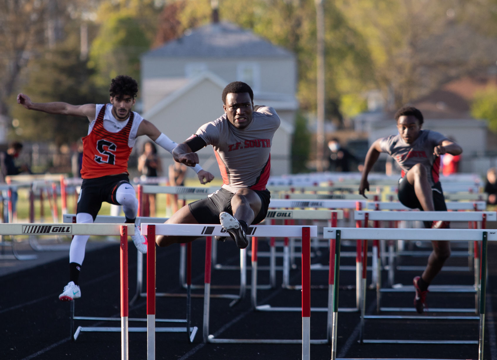 TF South/TF North track